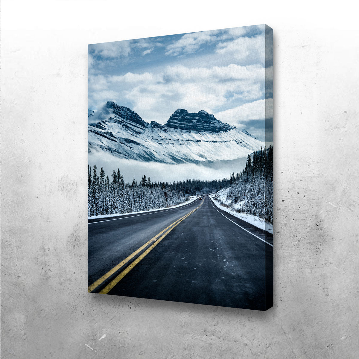 Icy Roads Wall Art