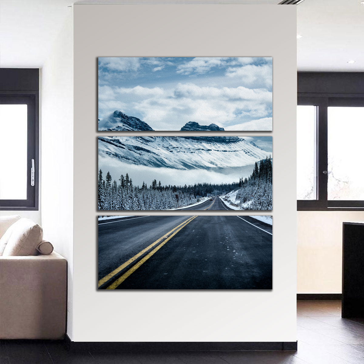 Icy Roads Wall Art