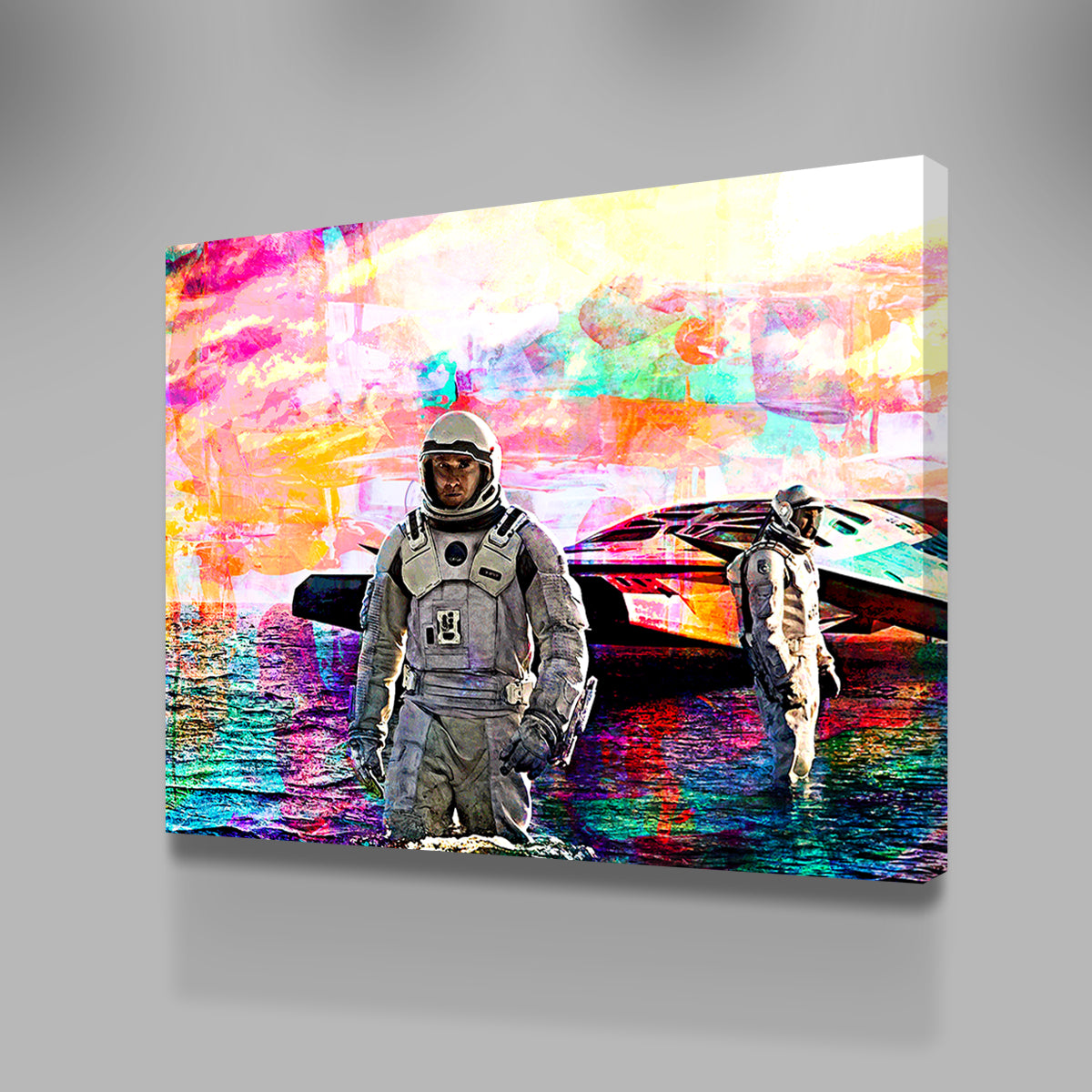 Interstellar Water Landing Wall Art