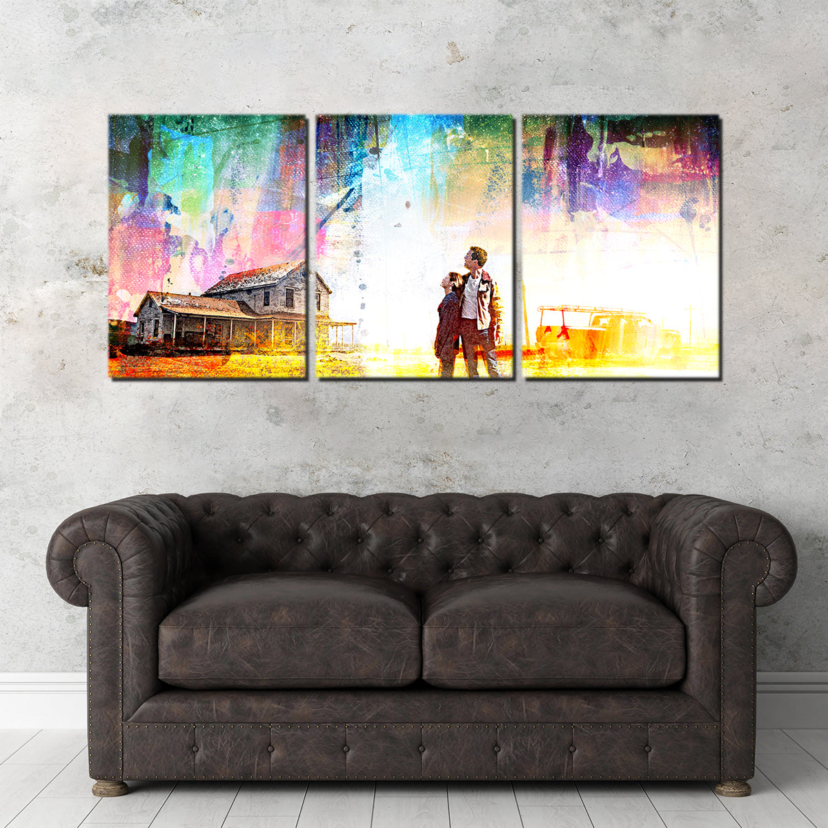 Interstellar Farmhouse Wall Art