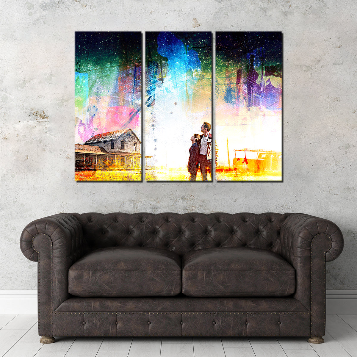 Interstellar Farmhouse Wall Art