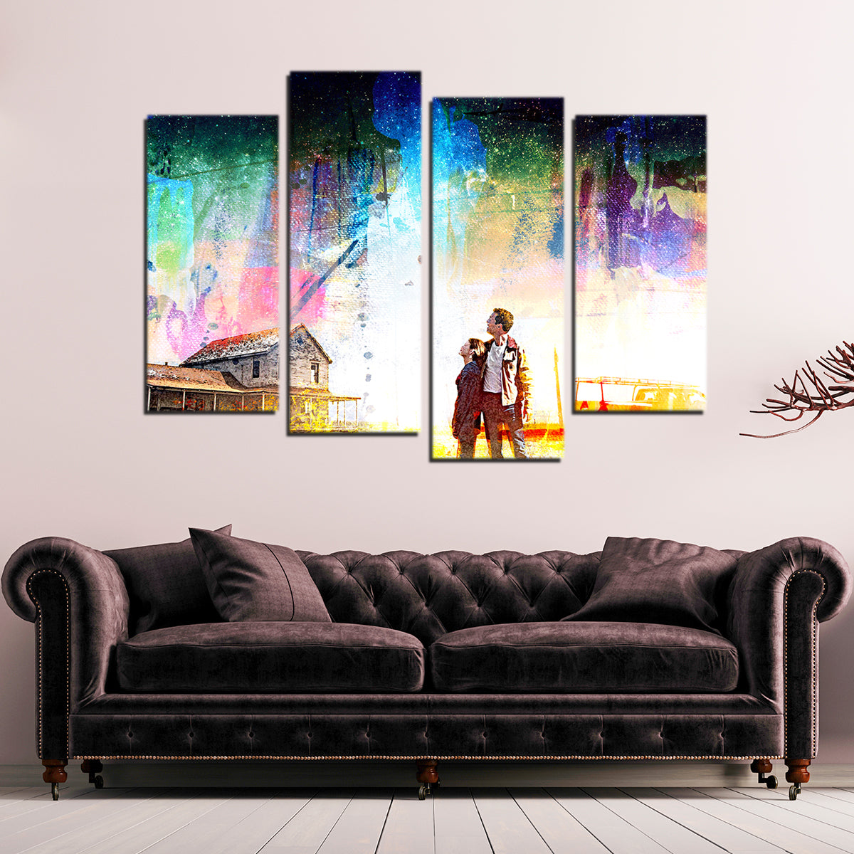 Interstellar Farmhouse Wall Art