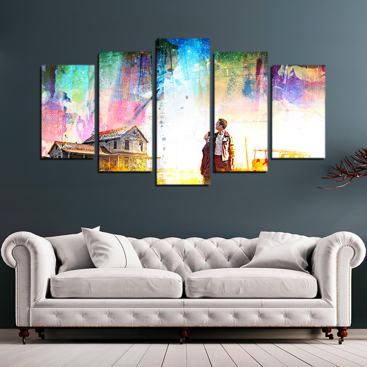 Interstellar Farmhouse Wall Art