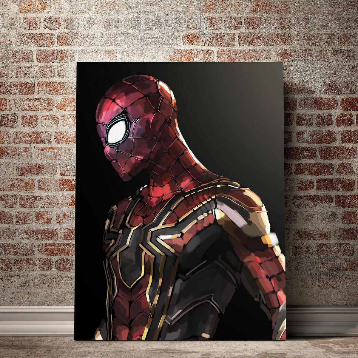 Iron Spider Side Profile Wall Art