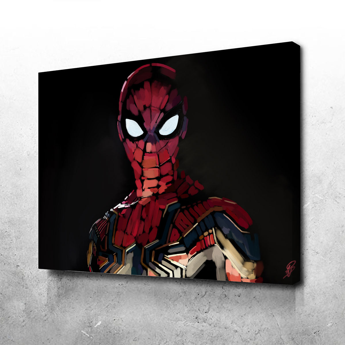 Iron Spider Portrait Wall Art