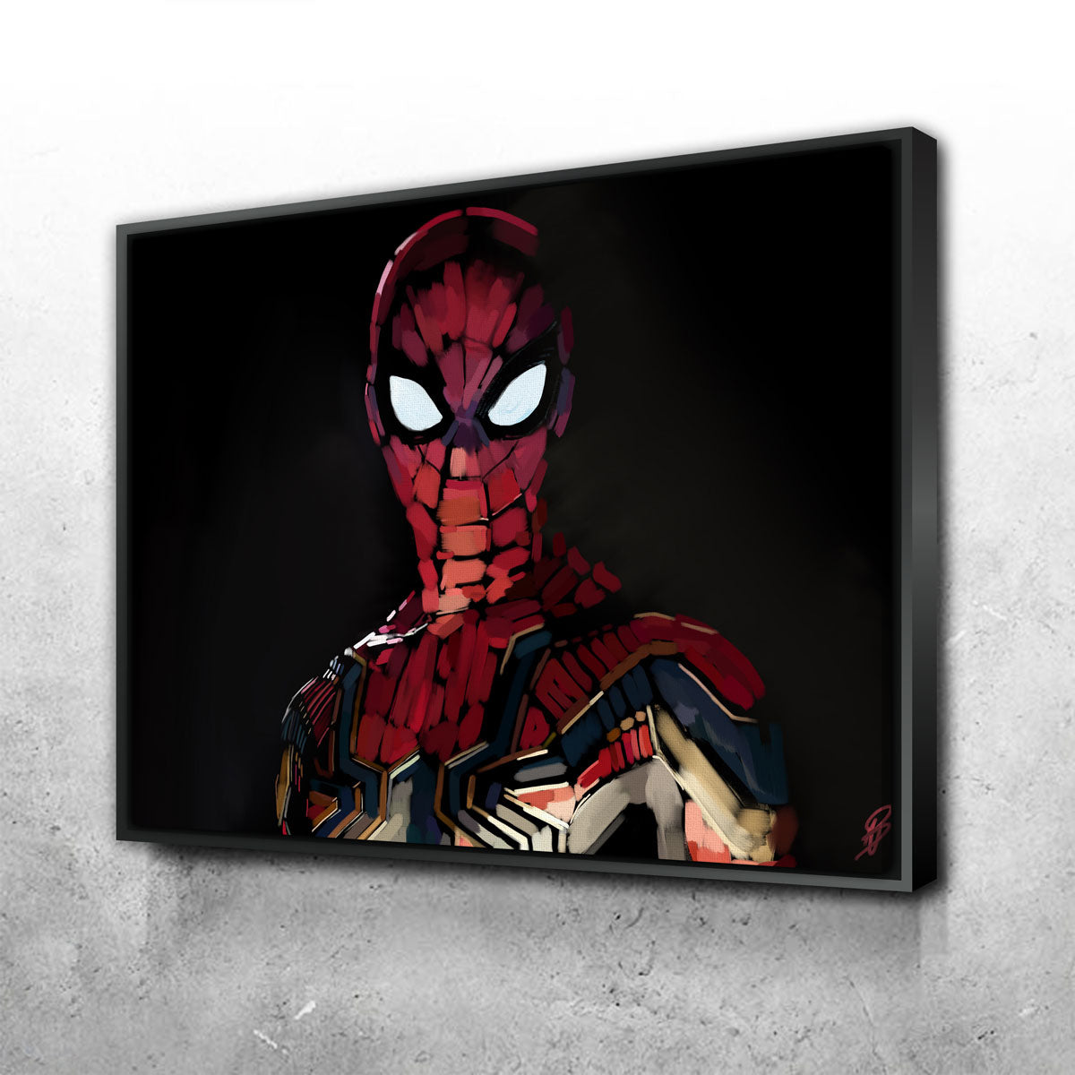 Iron Spider Portrait Wall Art