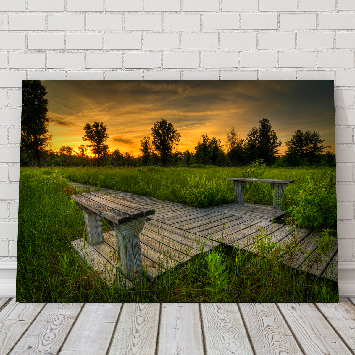 Irwin Prairie Sunset Wall Art