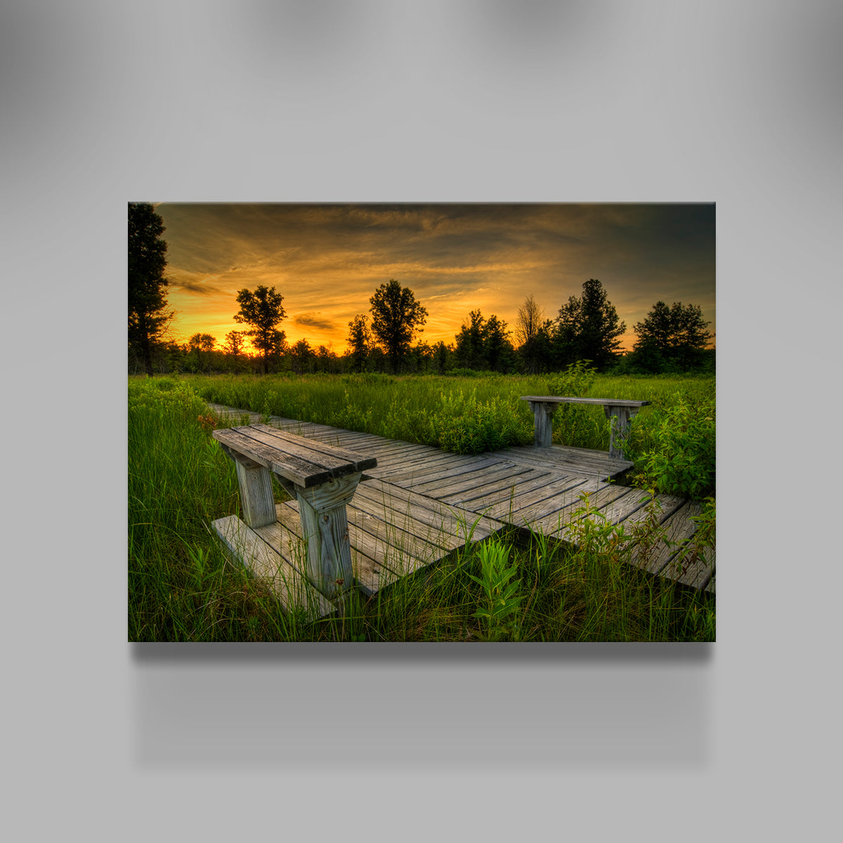 Irwin Prairie Sunset Wall Art
