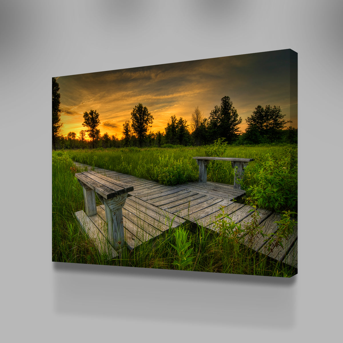 Irwin Prairie Sunset Wall Art