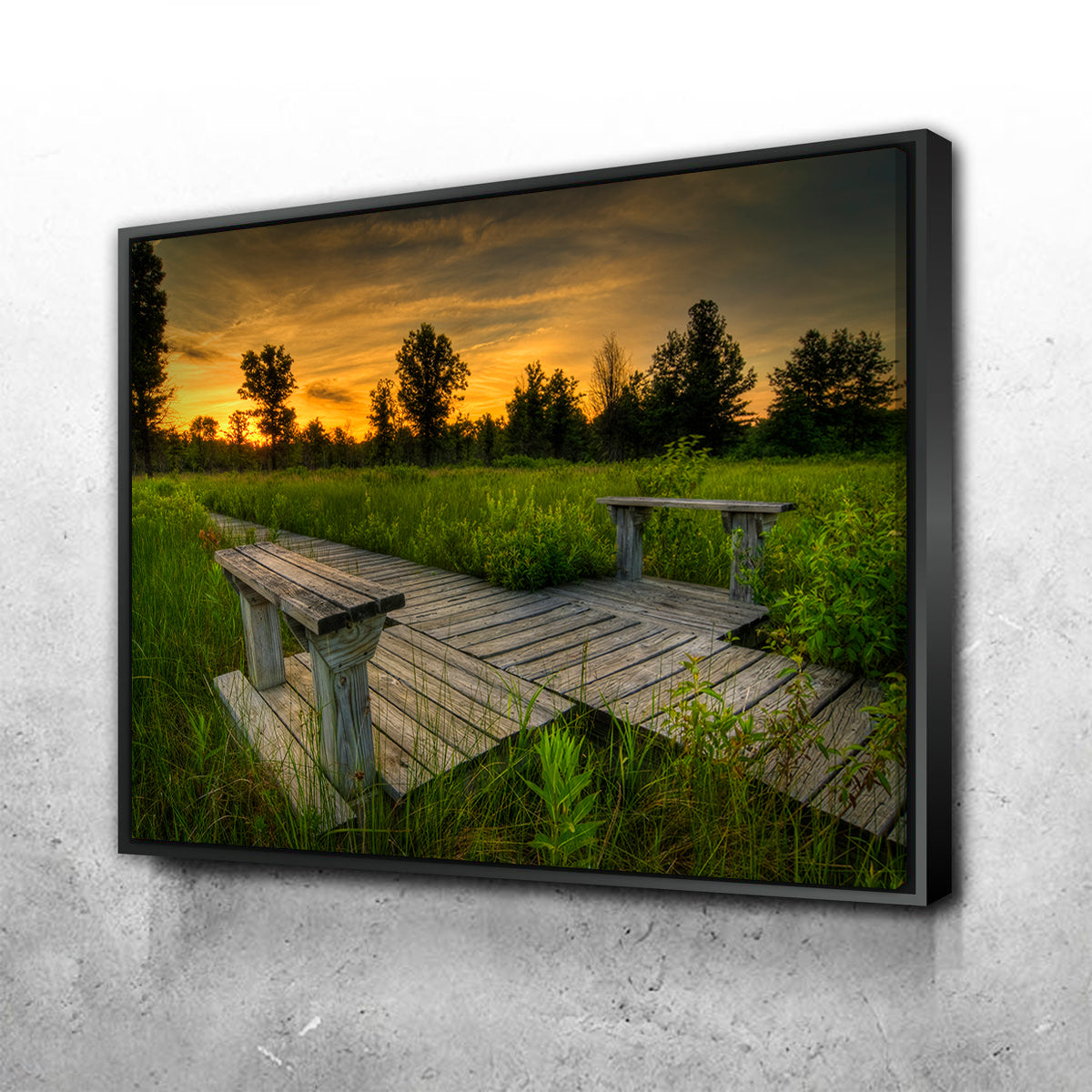 Irwin Prairie Sunset Wall Art