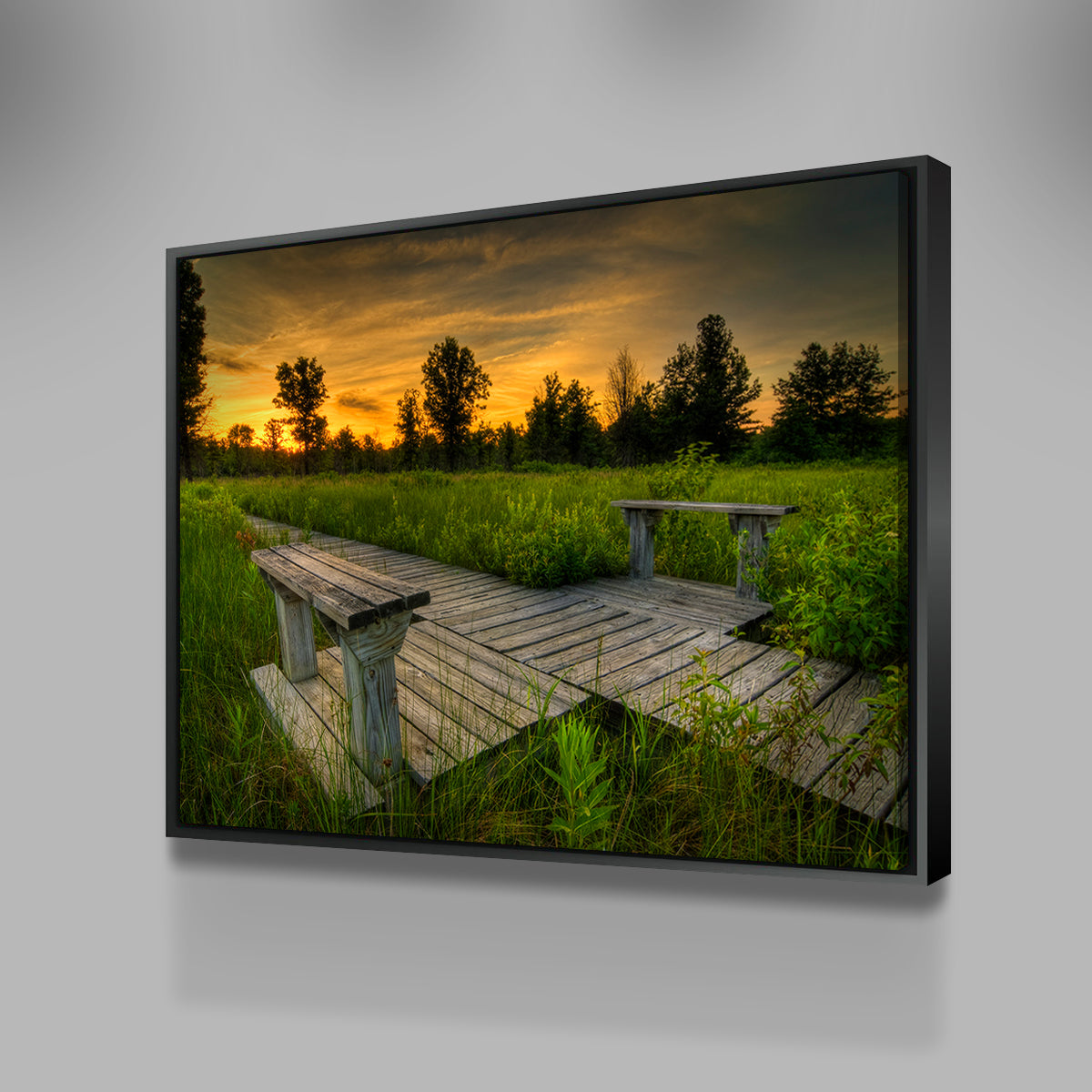 Irwin Prairie Sunset Wall Art