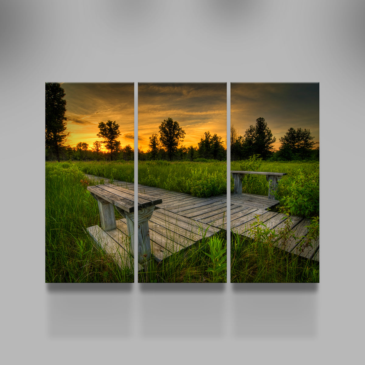 Irwin Prairie Sunset Wall Art