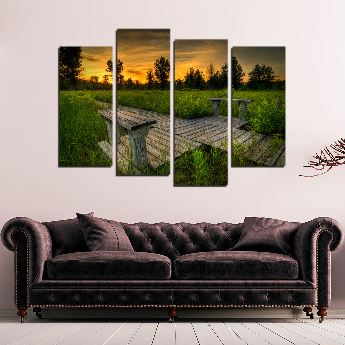 Irwin Prairie Sunset Wall Art