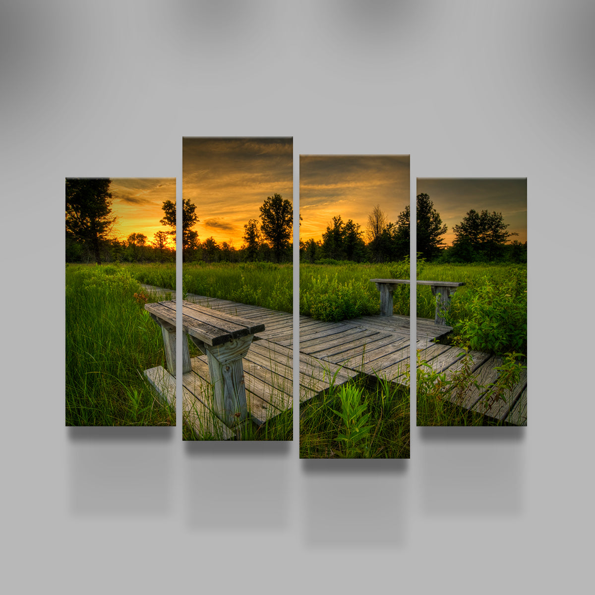 Irwin Prairie Sunset Wall Art
