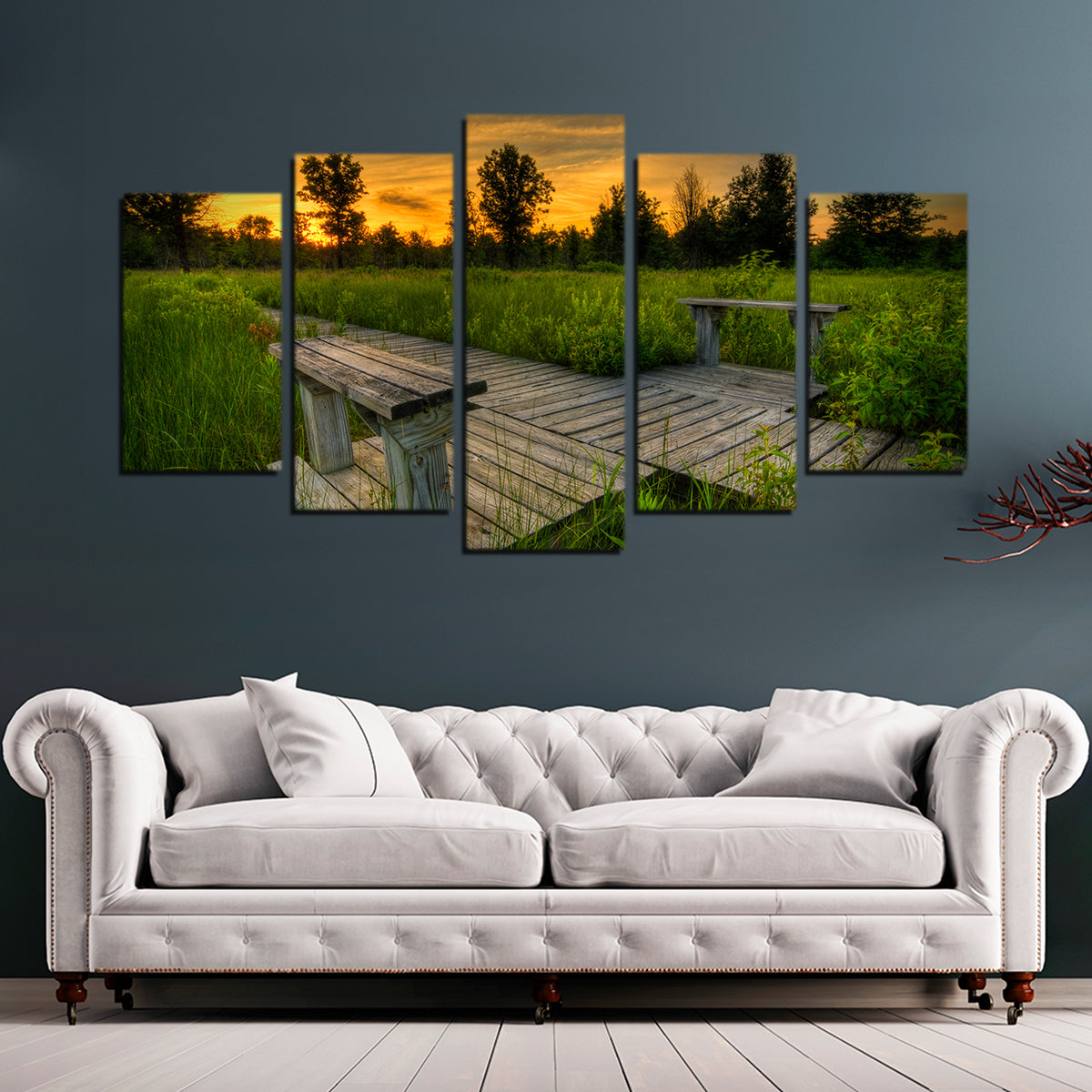Irwin Prairie Sunset Wall Art