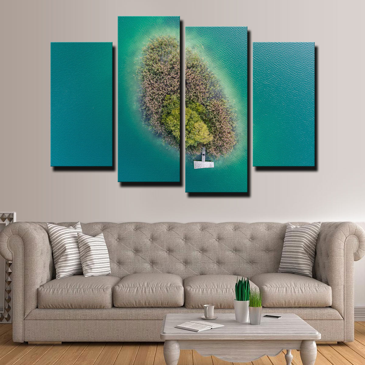 Island For Two Wall Art