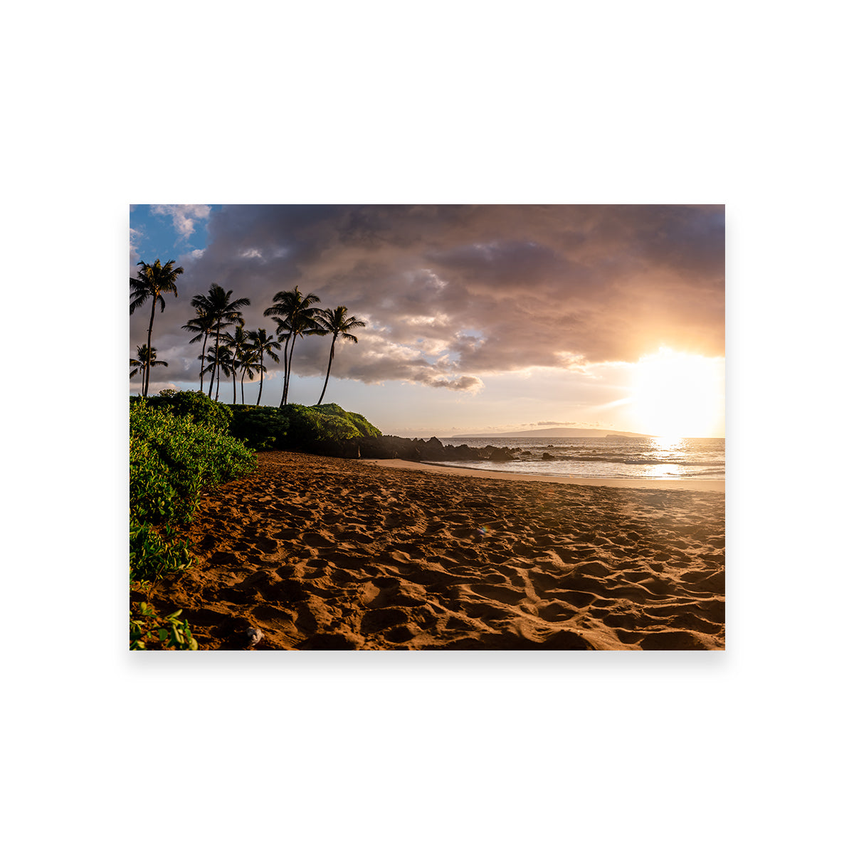 Island Sunset Wall Art