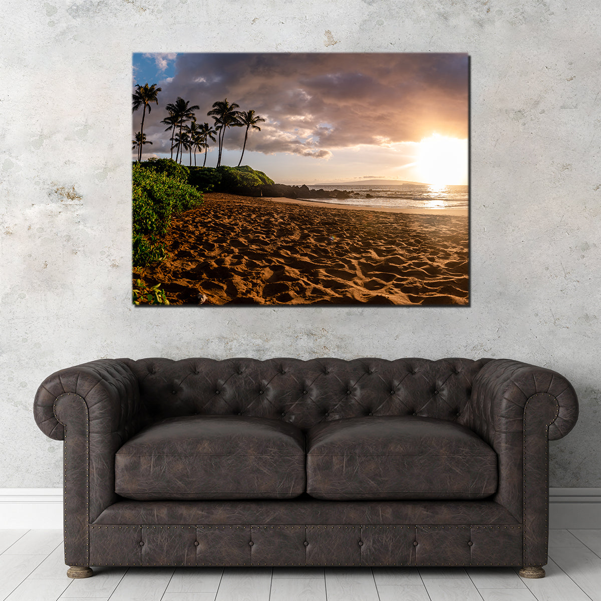 Island Sunset Wall Art