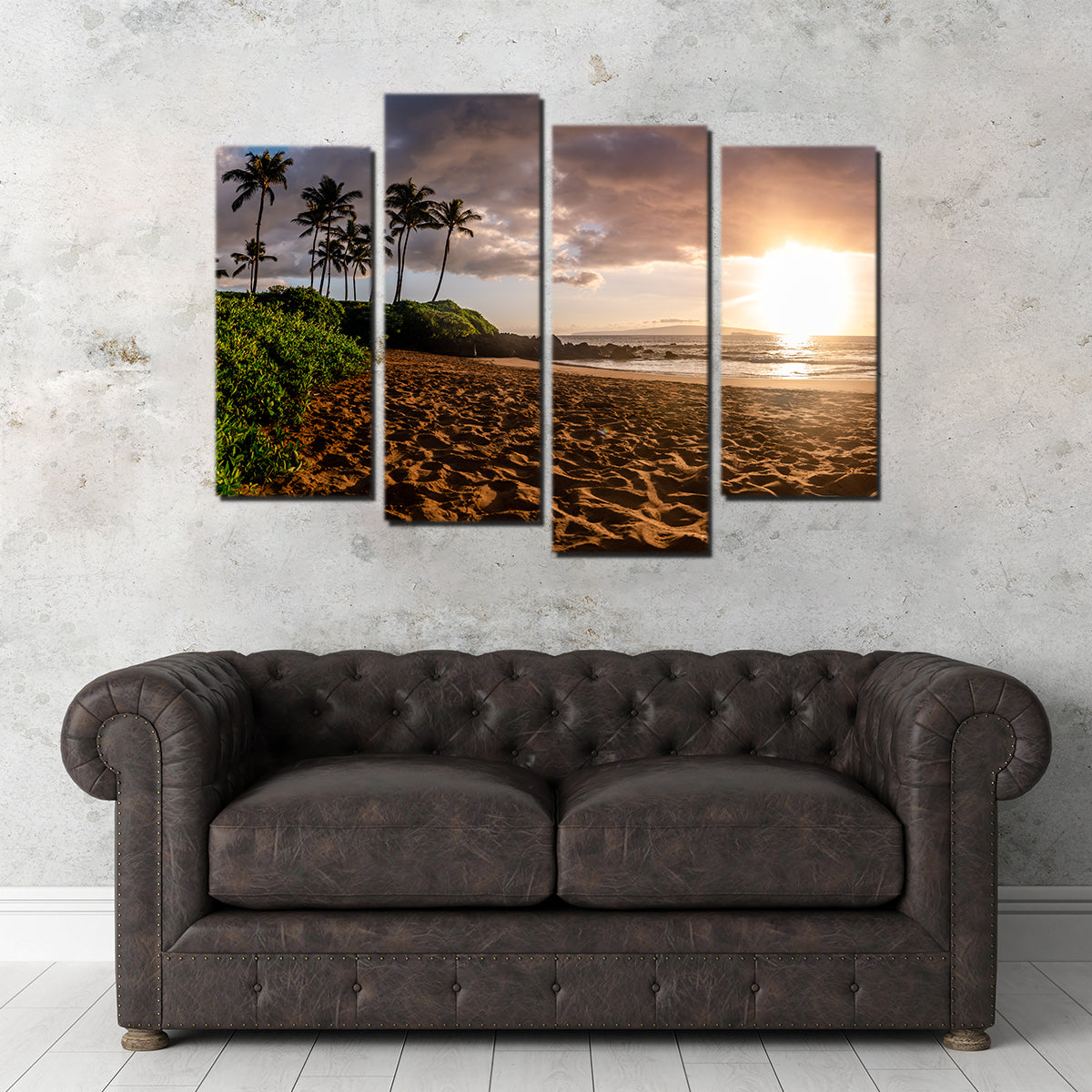 Island Sunset Wall Art