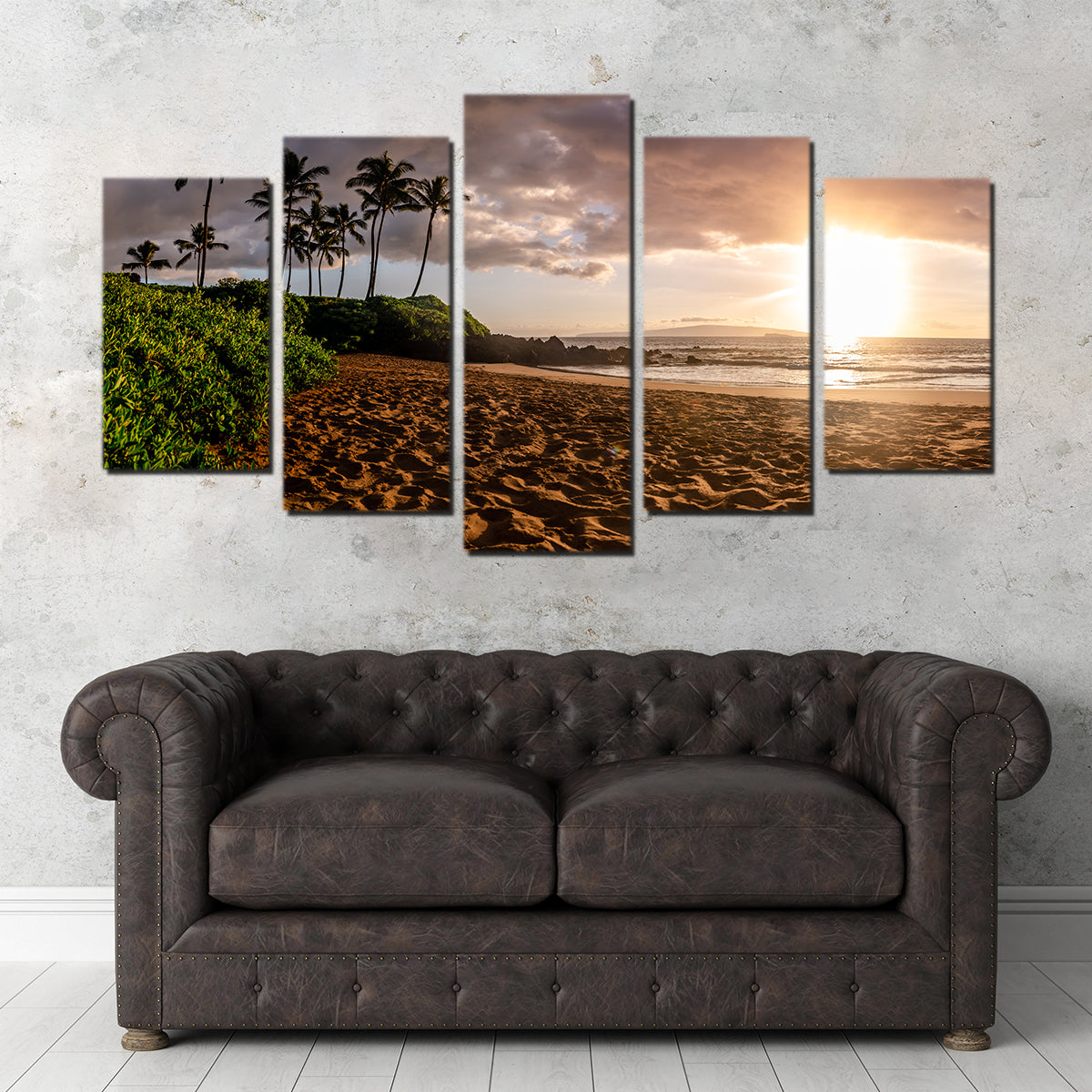 Island Sunset Wall Art