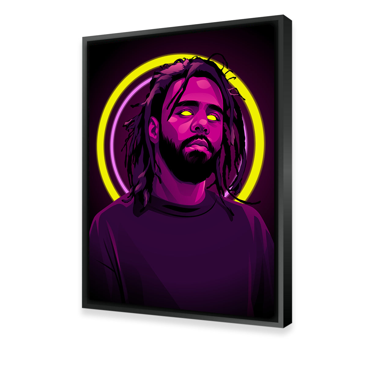 J Cole Wall Art