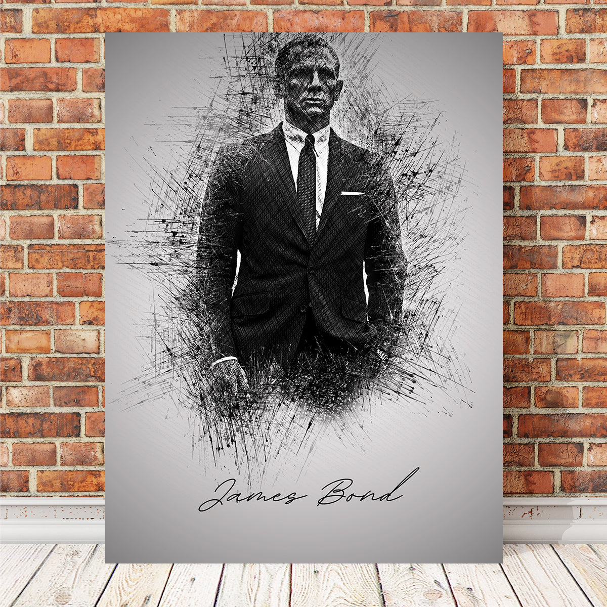 James Bond Wall Art