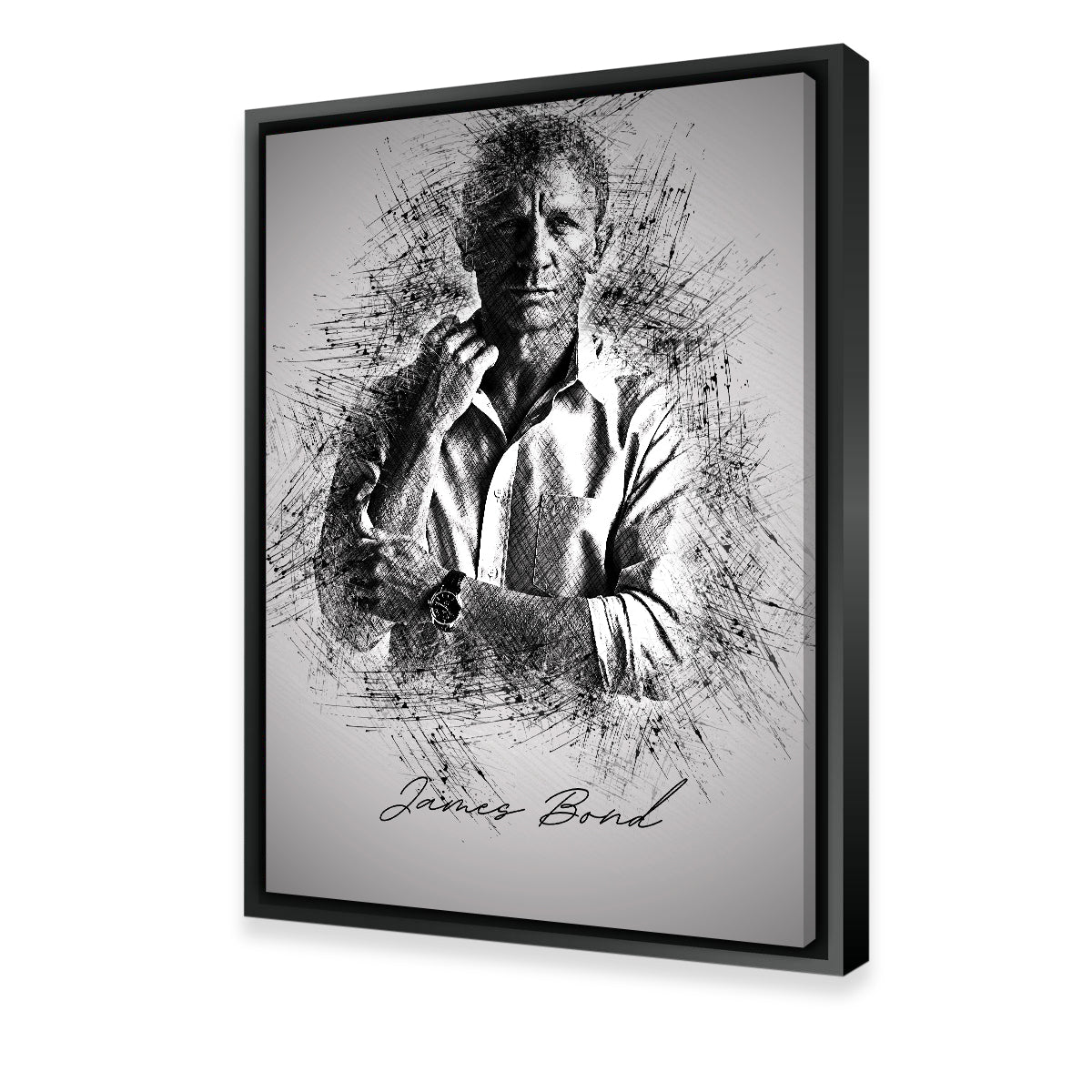 James Bond Sleeves Wall Art