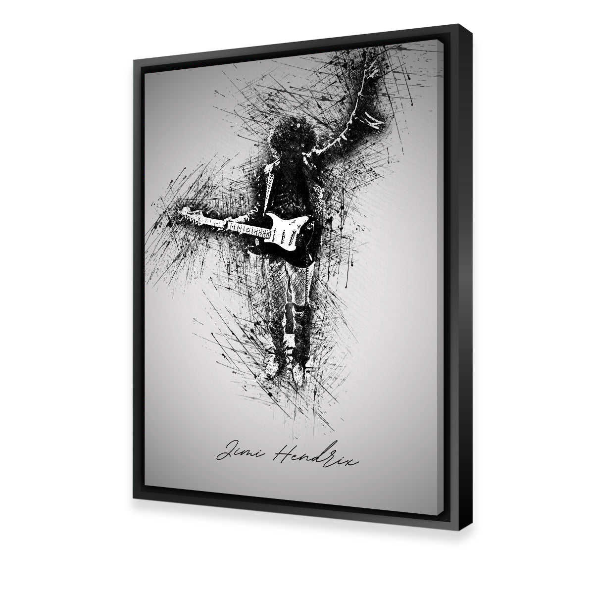 Jimi Hendrix Iconic Wall Art