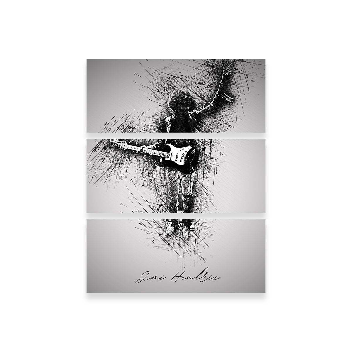 Jimi Hendrix Iconic Wall Art
