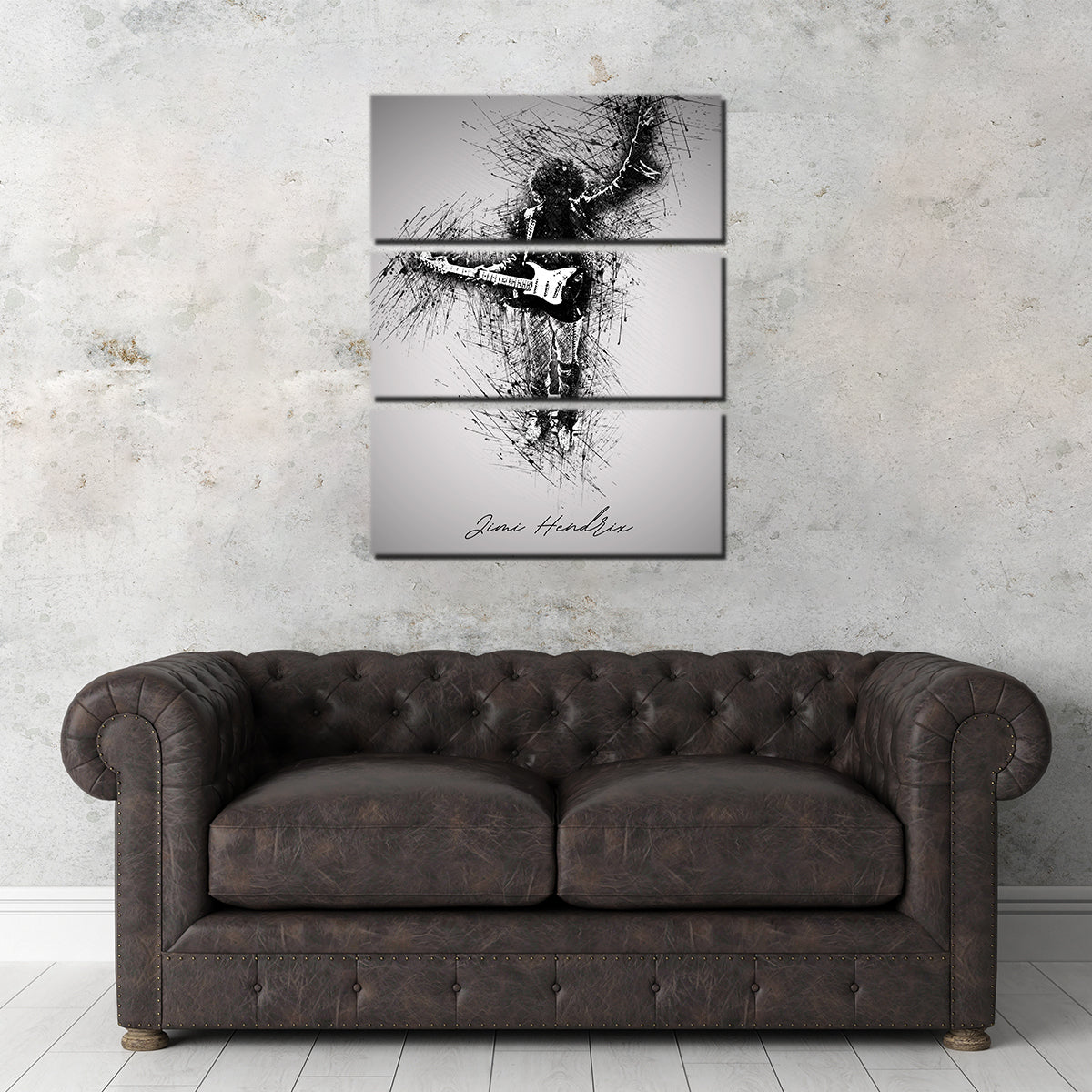Jimi Hendrix Iconic Wall Art