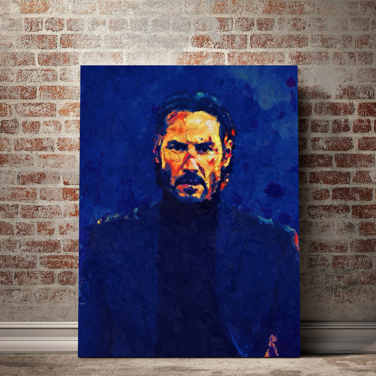 John Wick Painting Wall Art