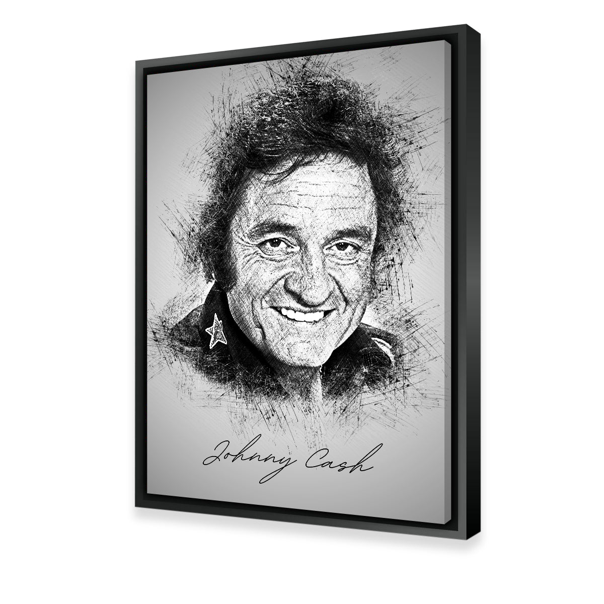 Johnny Cash Wall Art