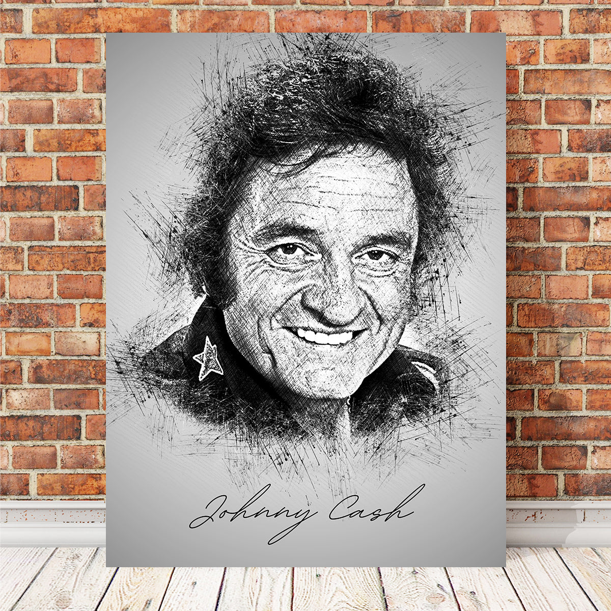 Johnny Cash Wall Art