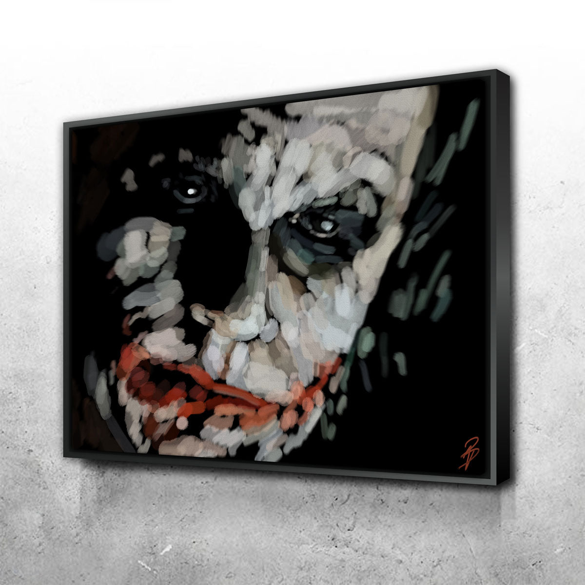 Joker Up Close Wall Art