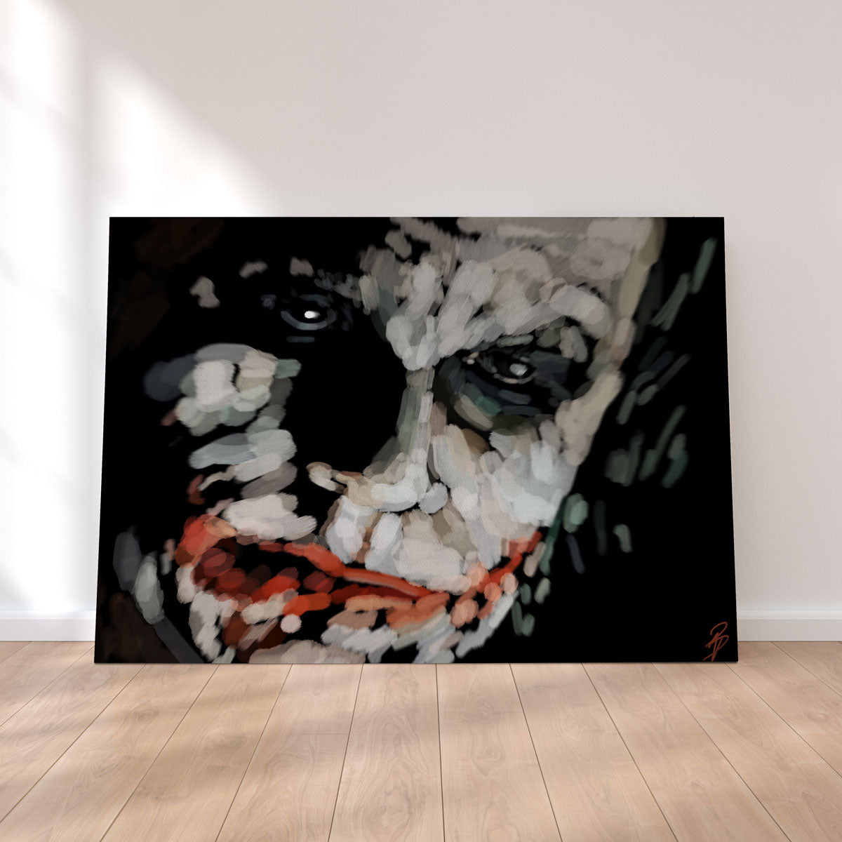 Joker Up Close Wall Art