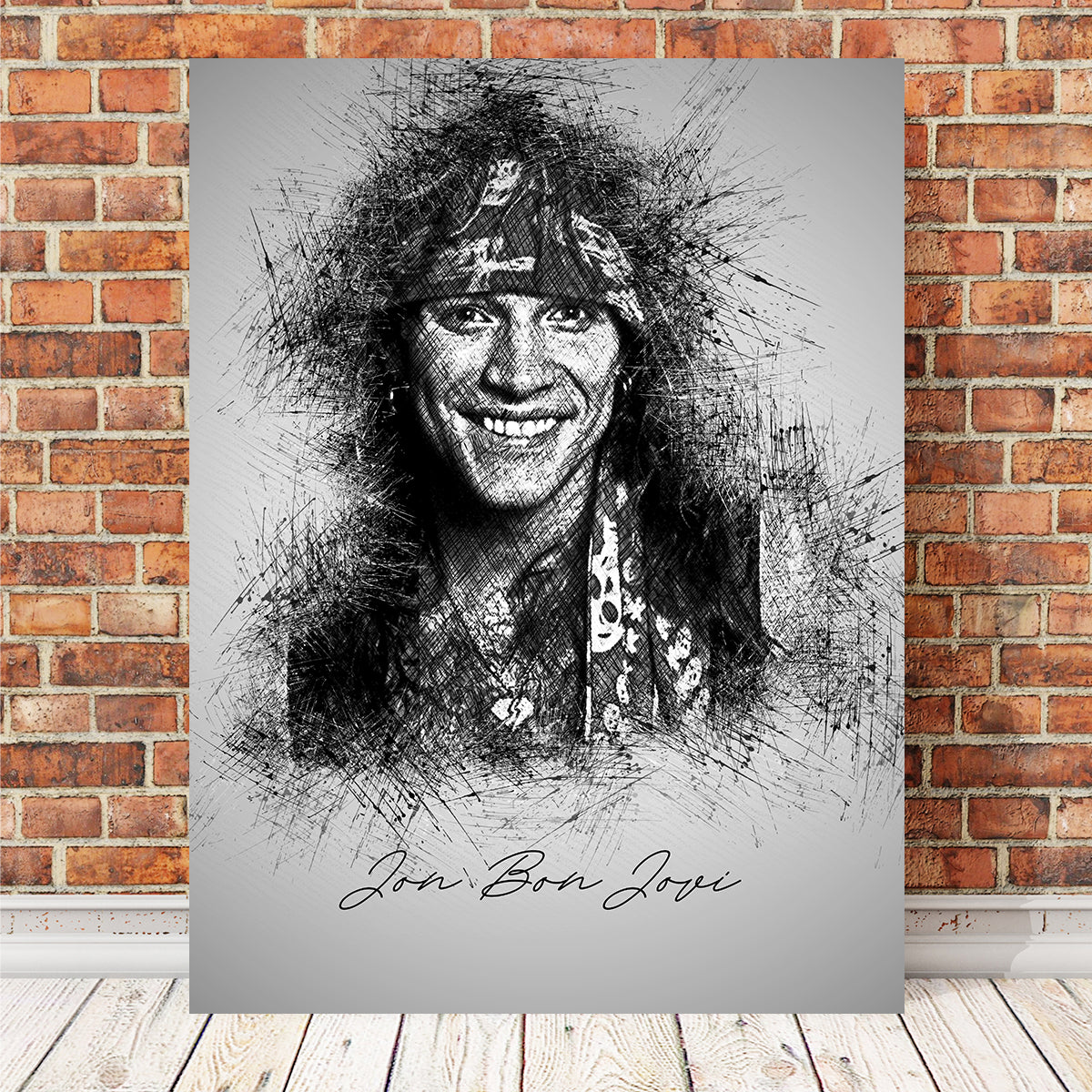 Jon Bon Jovi Wall Art