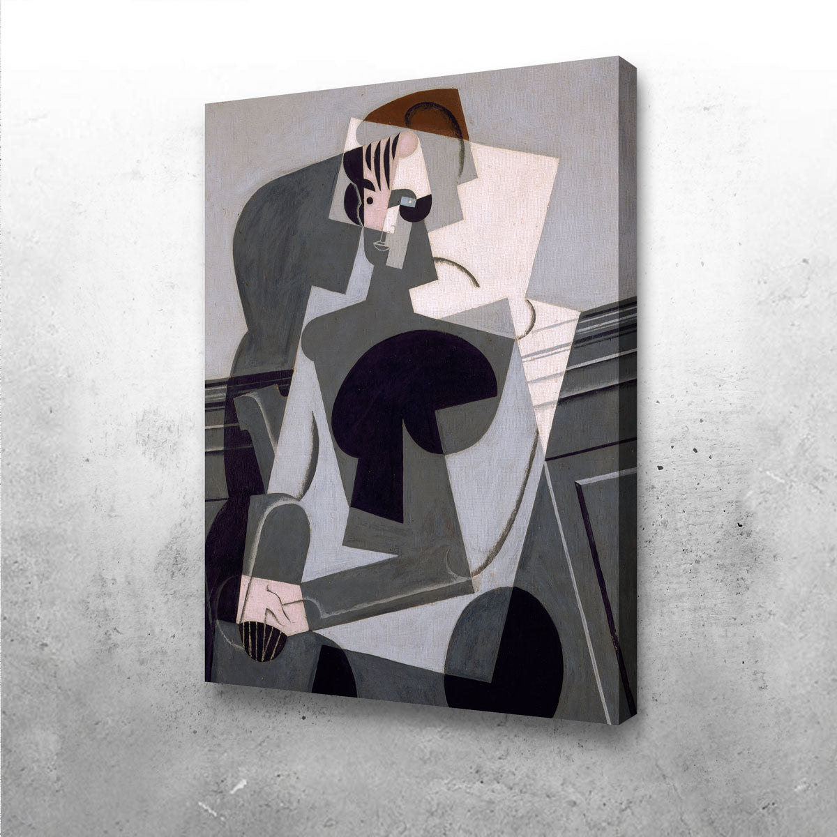 Portrait de Madame Josette Gris Wall Art