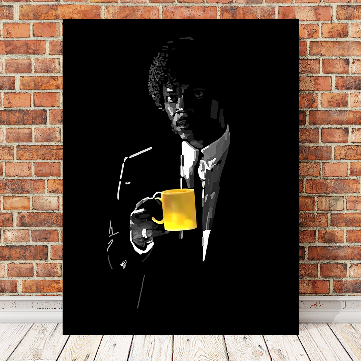 Jules And His Mug Wall Art