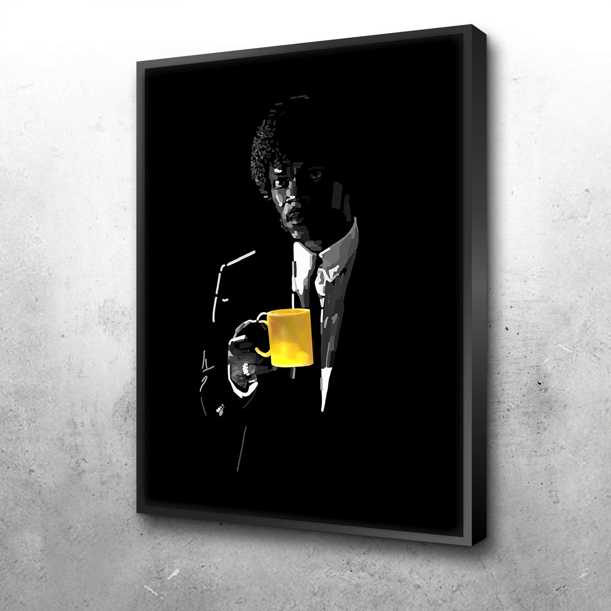 Jules And His Mug Wall Art