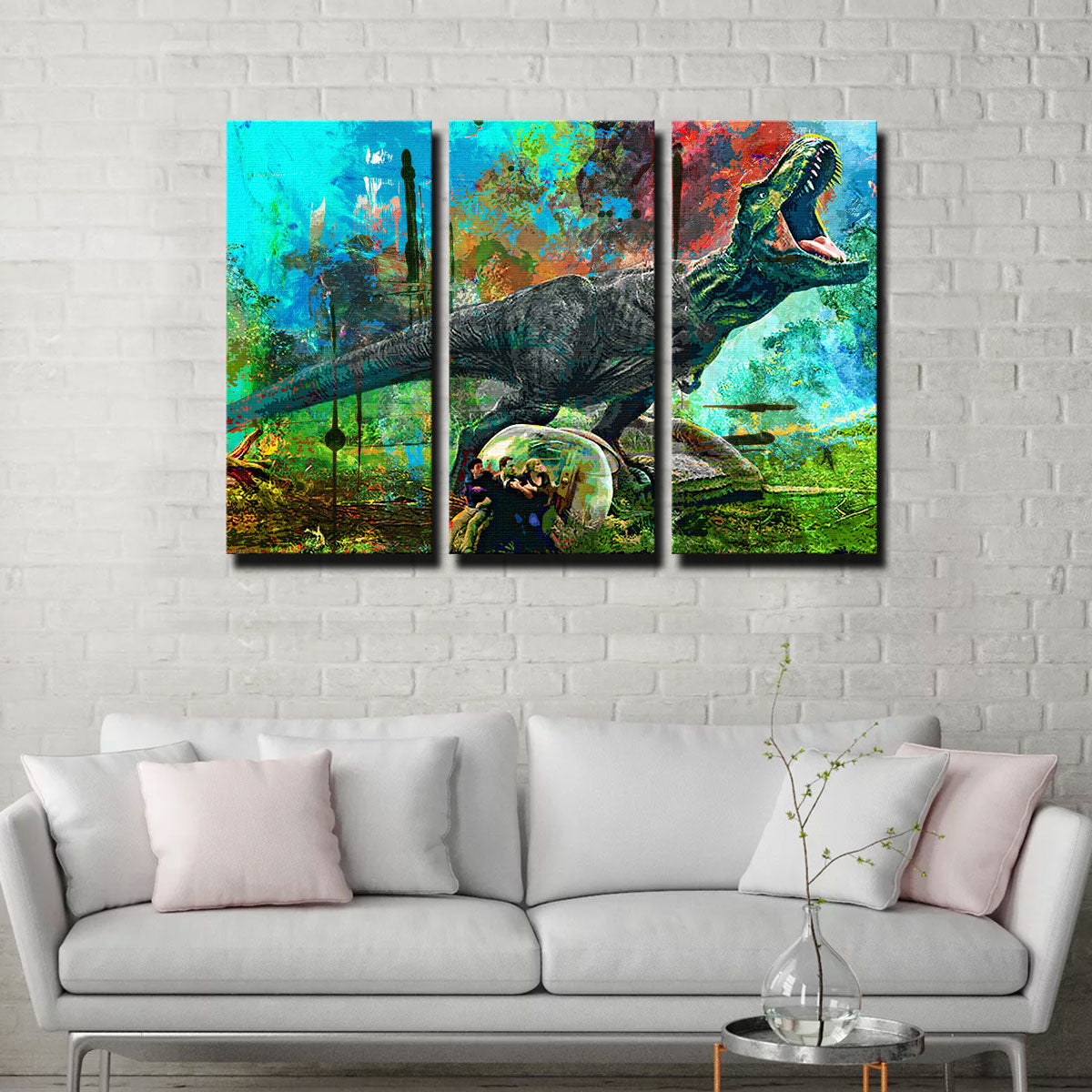 Canvas Set Dinosaur