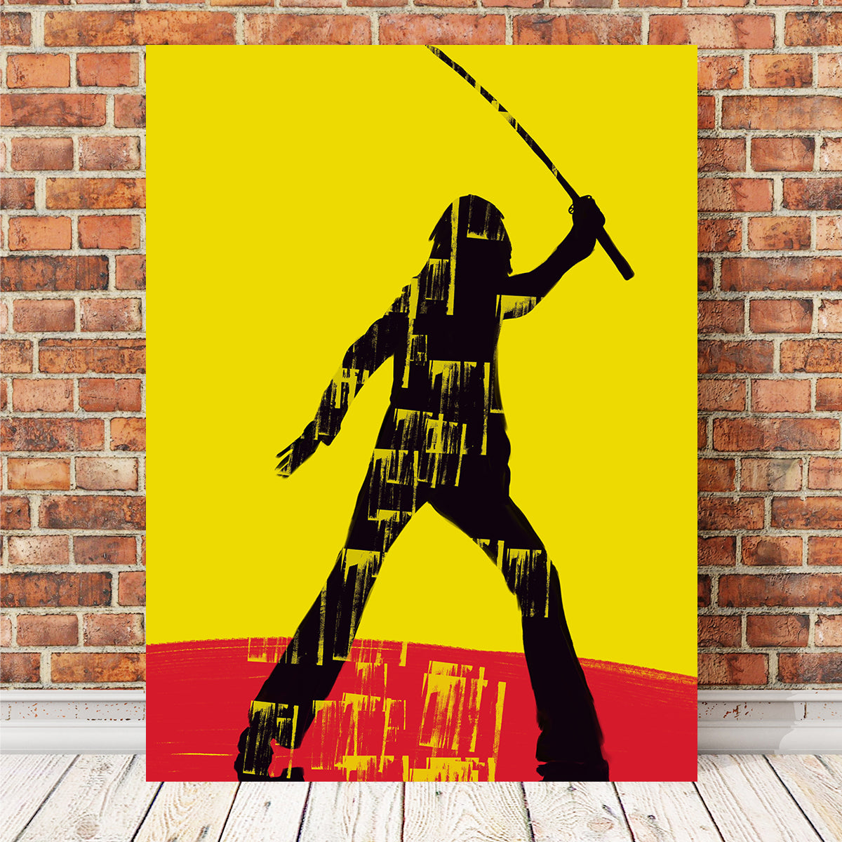 Kill Bill Silhouette Wall Art