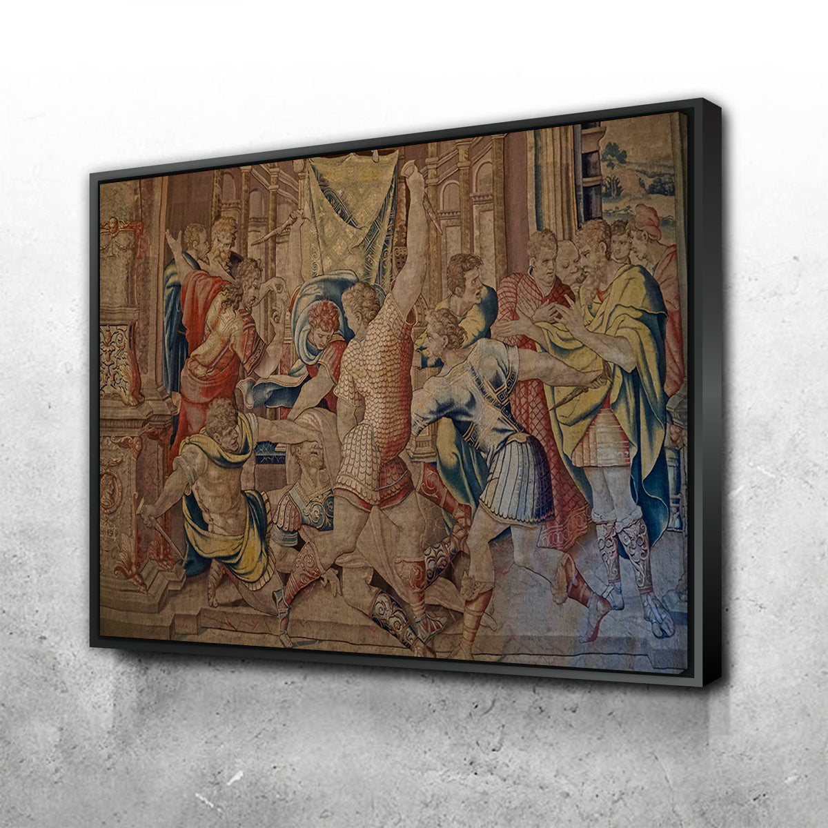 Killing of Caesar Tapestry Wall Art