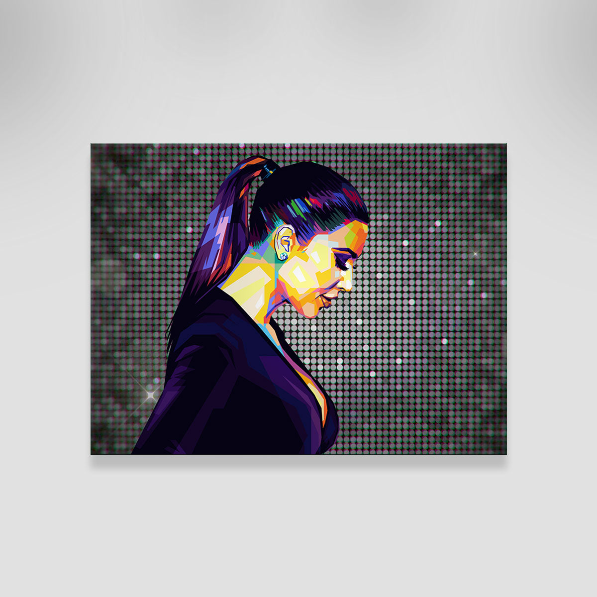 Kim and Her Charm Wall Art