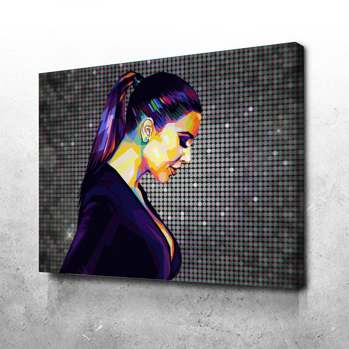 Kim and Her Charm Wall Art