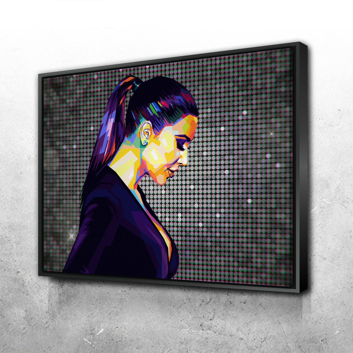 Kim and Her Charm Wall Art