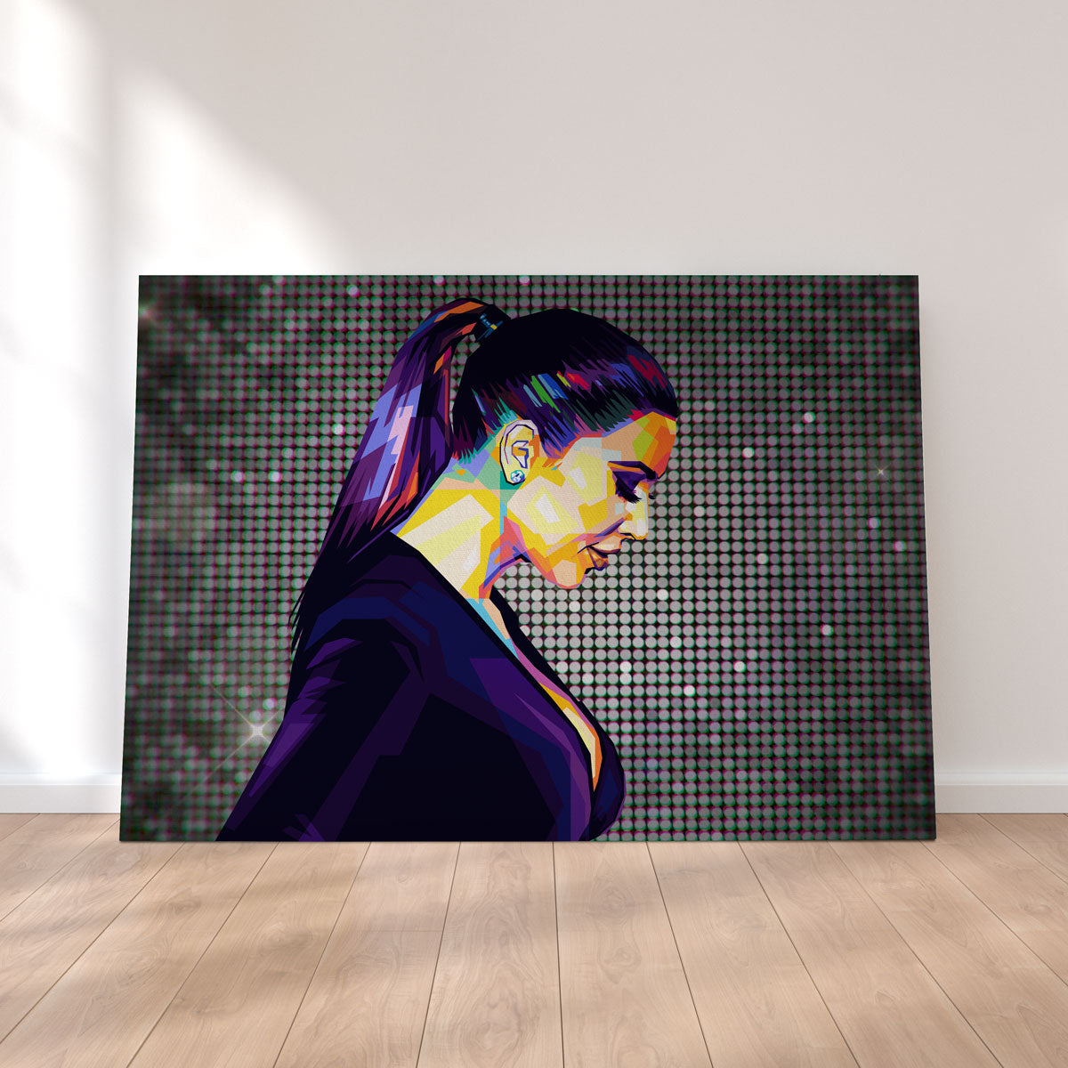 Kim and Her Charm Wall Art