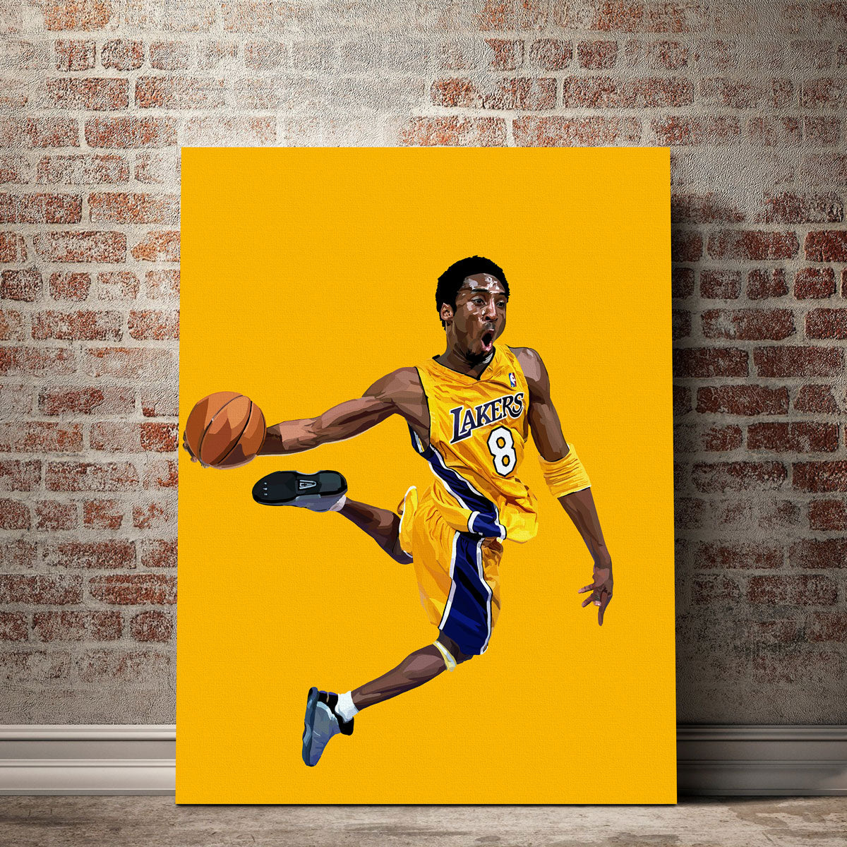 Kobe Dunk Wall Art