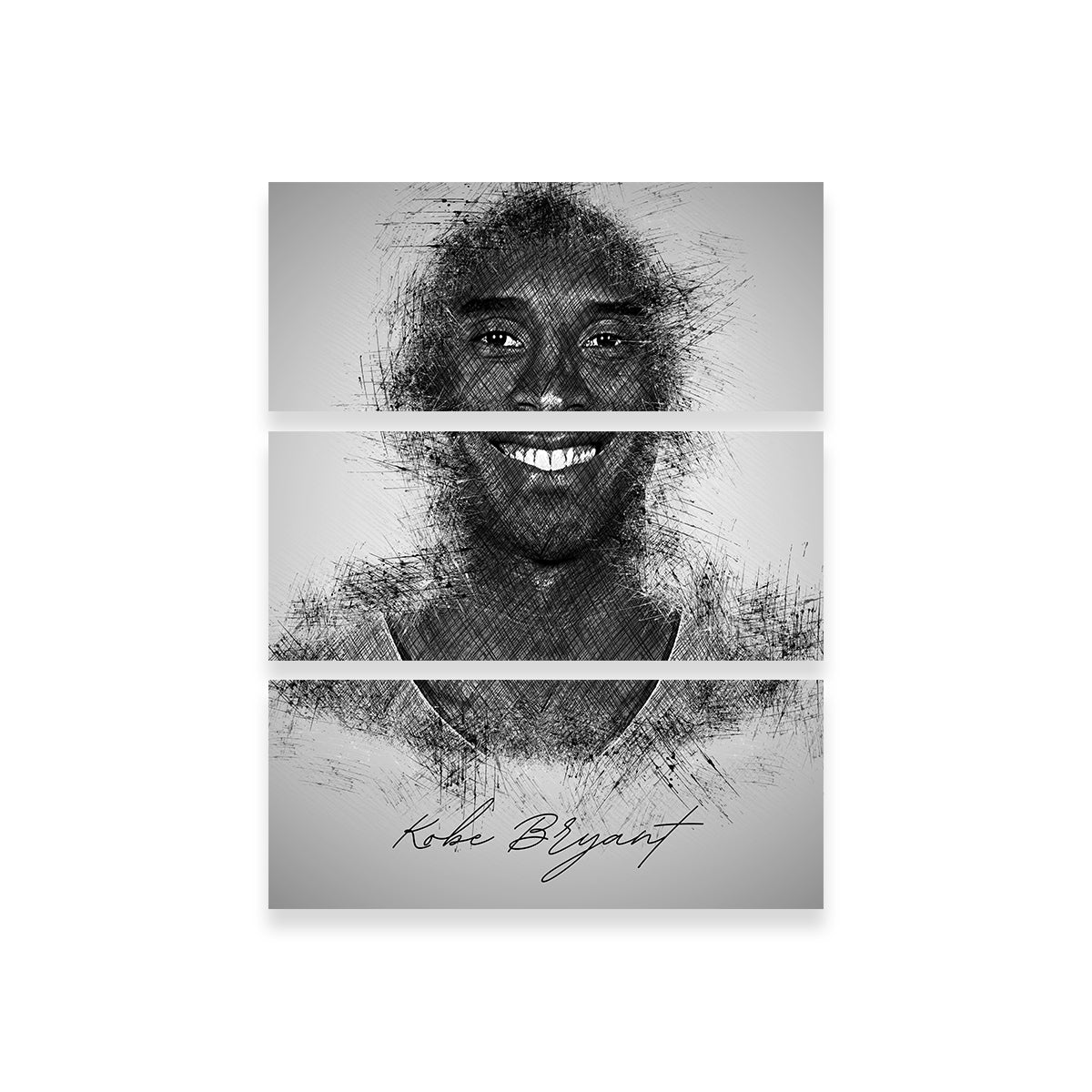 Kobe Bryant Sketch Wall Art