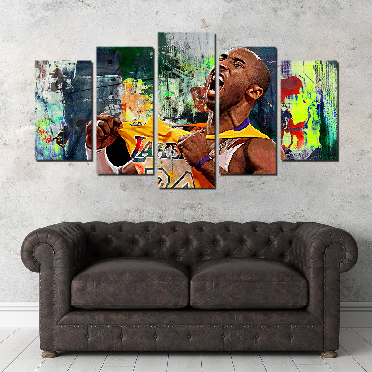The Black Mamba Go Green Wall Art