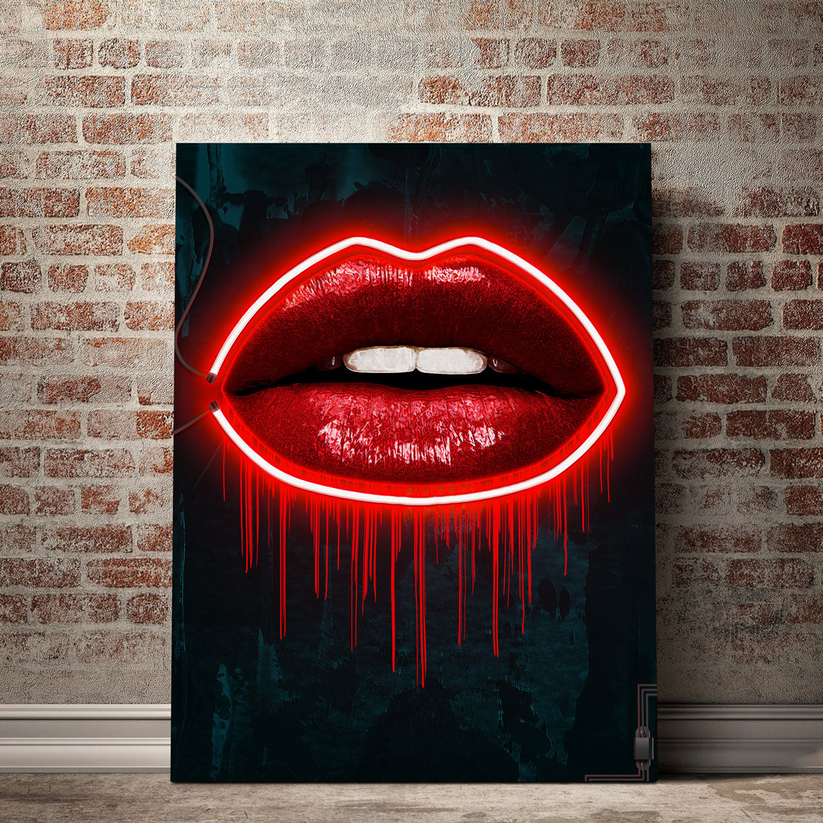 Lv Lips Wall Art